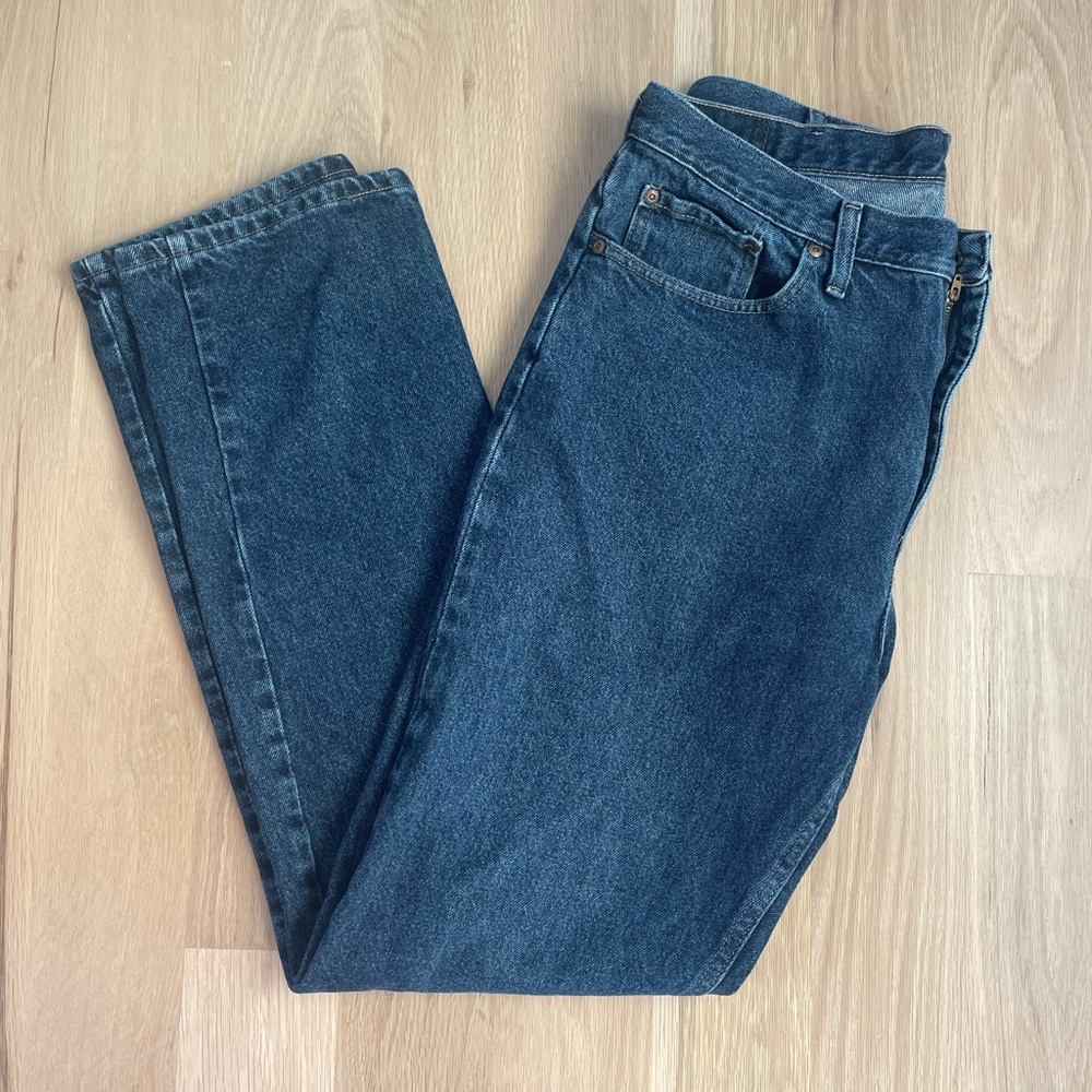 Wrangler Indigo Cotton Jeans - 36x34 regular fit